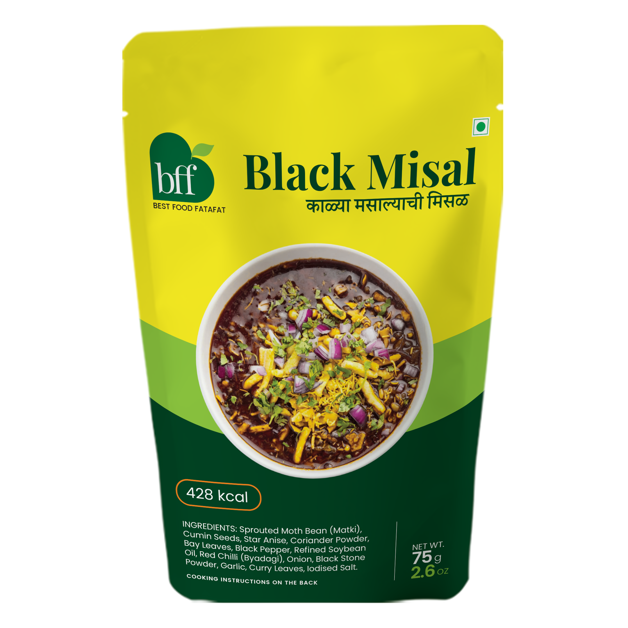 Instant Black Misal by Best food fatafat Instant Indian Meals & Ready to eat food