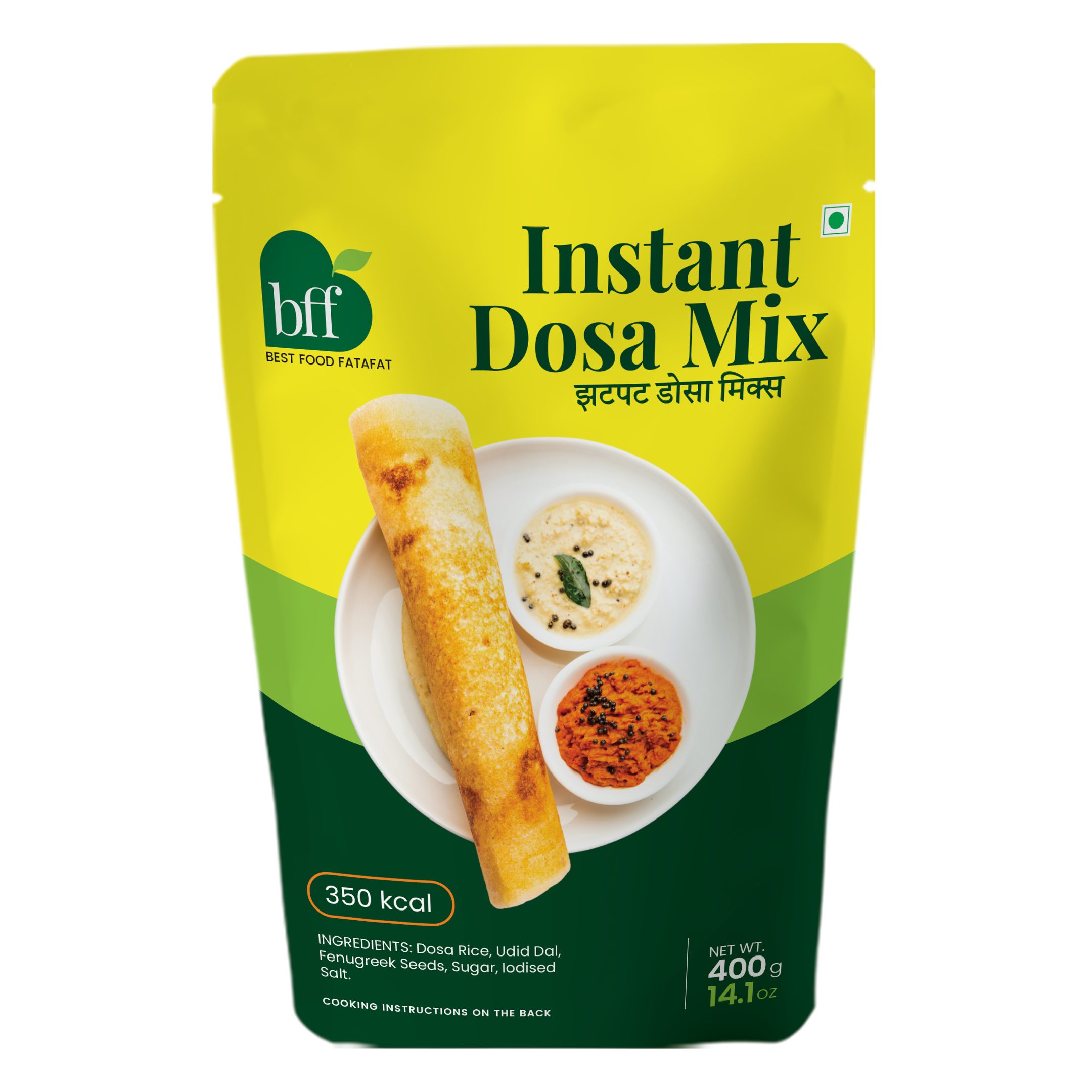 Instant Dosa Mix by Best food fatafat Instant Indian Meals & Ready to eat food